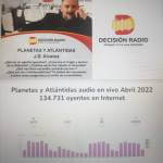 Planetas y Atlántidas, el programa de radio asociado a Ediciones Atlantis, bate récords de audiencia