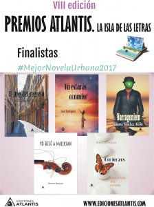Premios Atlantis. Finalistas a mejor novela urbana