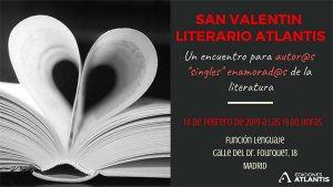 Invitación San Valentín Literario
