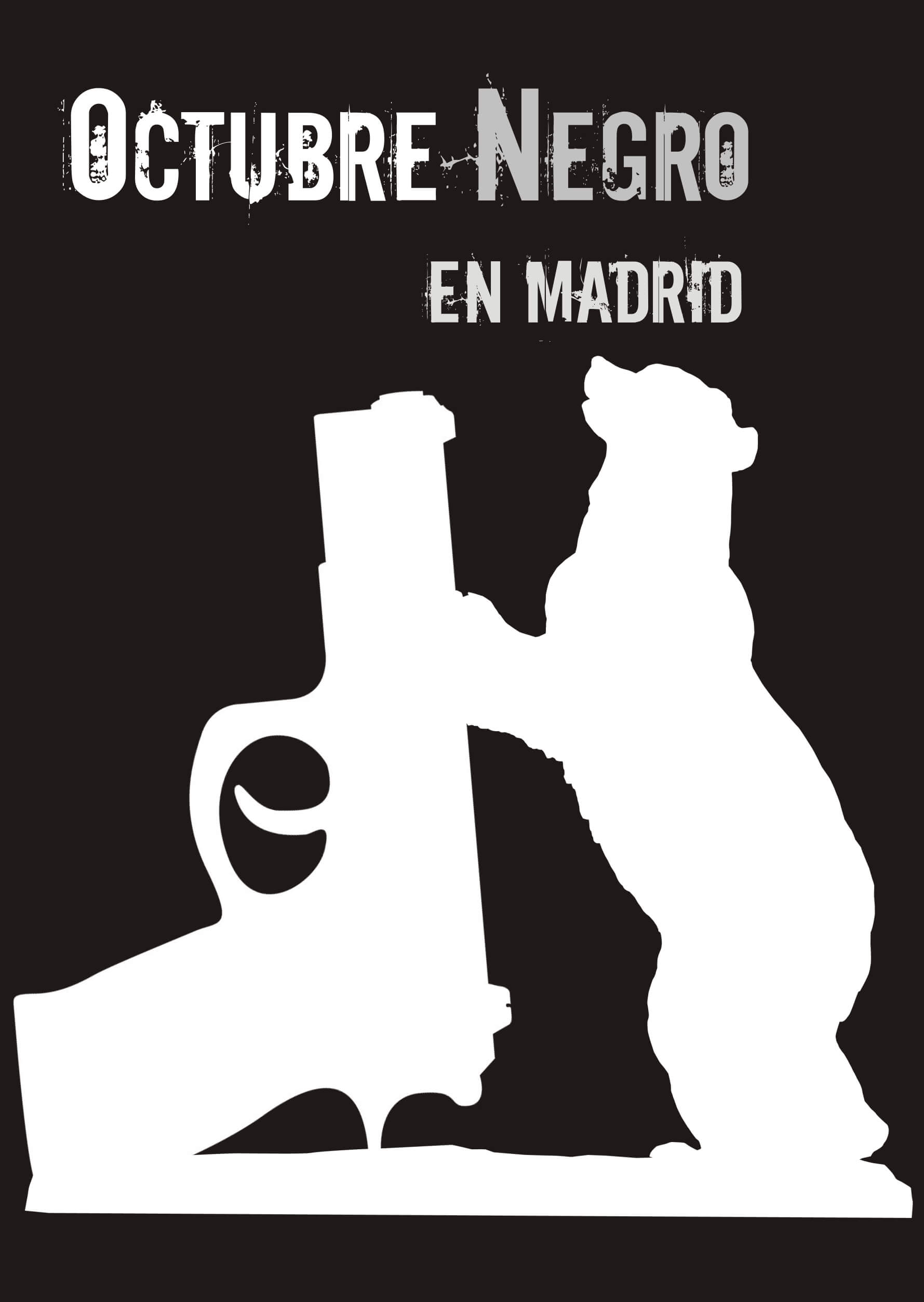 Logo Festival Octubre Negro Madrid.